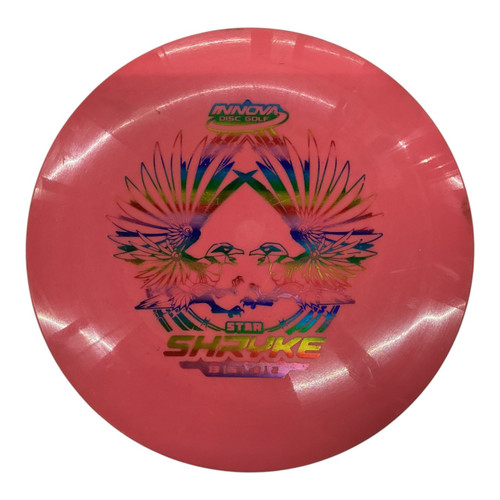 Vist Large View of Product Image Which is Used Innova STAR SHRYKE Disc Golf Driver Coral 177g