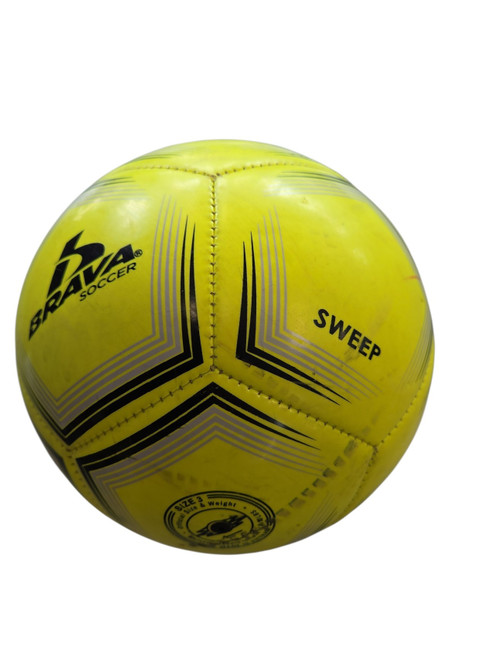 Vist Large View of Product Image Which is Used Brava SWEEP All Size Soccer Ball Yellow 3
