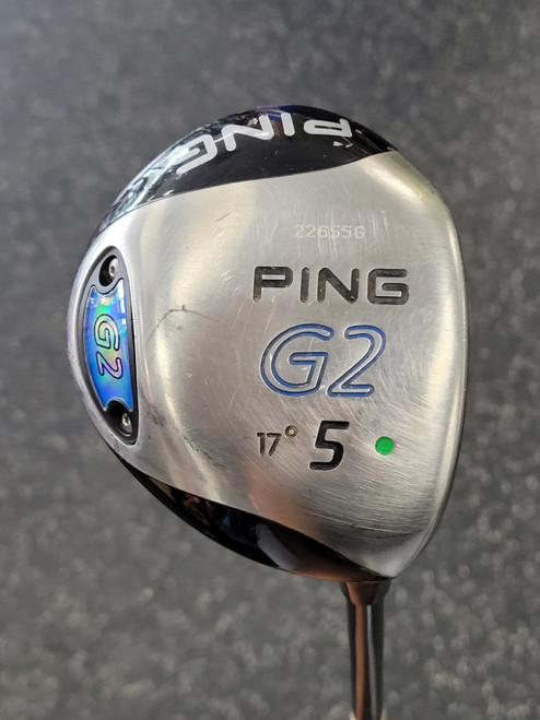 Vist Large View of Product Image Which is Used Ping G2 Mens Fairway Wood RH 5 Wood