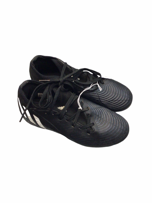 Vist Large View of Product Image Which is Used Adidas Soccer Cleats White Junior 01.5