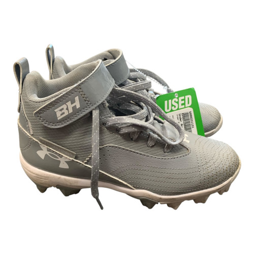 Vist Large View of Product Image Which is Used Under Armour HARPER 7 GREY 1Y BB/SB Cleats Grey Junior 01