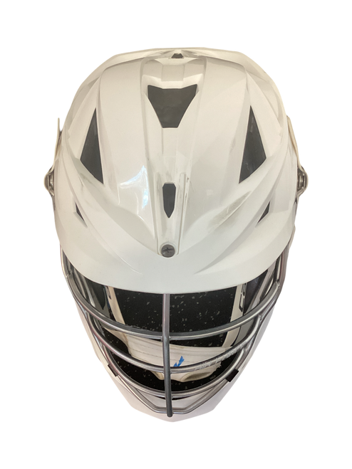 Vist Large View of Product Image Which is Used Cascade XRS Lacrosse Helmet White One Size