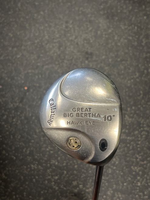 Vist Large View of Product Image Which is Used Callaway GREAT BIG BERTHA HAWKEYE Mens Driver RH 10.0 Degree