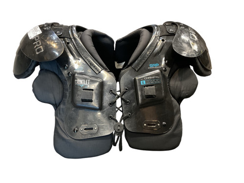 Vist Large View of Product Image Which is Used Champro GAUNTLET VER1 XL 32-34 FB Shoulder Pads Black XL
