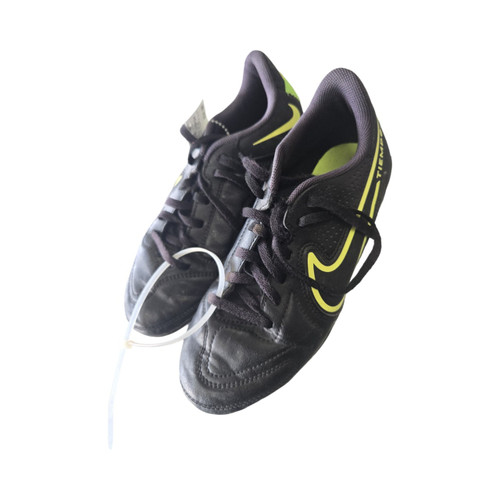 Vist Large View of Product Image Which is Used Nike TIEMPO CLEATS 3.5 Soccer Cleats Black Junior 03.5