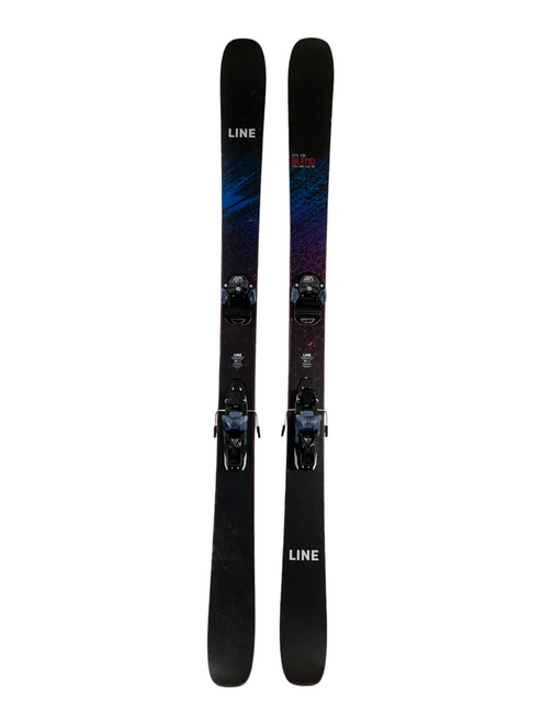 Vist Large View of Product Image Which is Used Line BLEND 171 Mens Down Hill Ski/Binding Black 171 cm