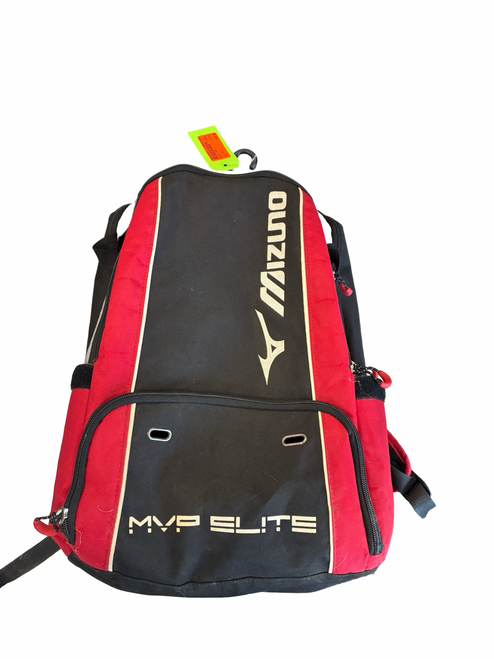 Vist Large View of Product Image Which is Used Mizuno MVP BB/SB Player Backpack Red