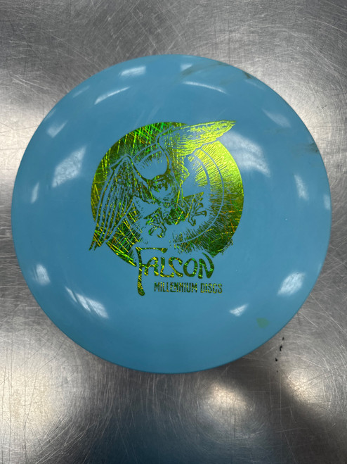 Vist Large View of Product Image Which is Used Millennium FALCON 1.2 Disc Golf Driver Carolina Blue