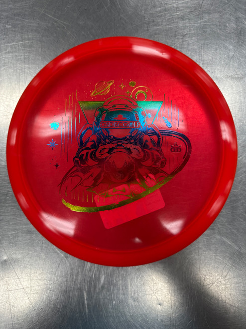 Vist Large View of Product Image Which is Used Dynamic Discs LUCID EMAC TRUTH Disc Golf Mid Range Red
