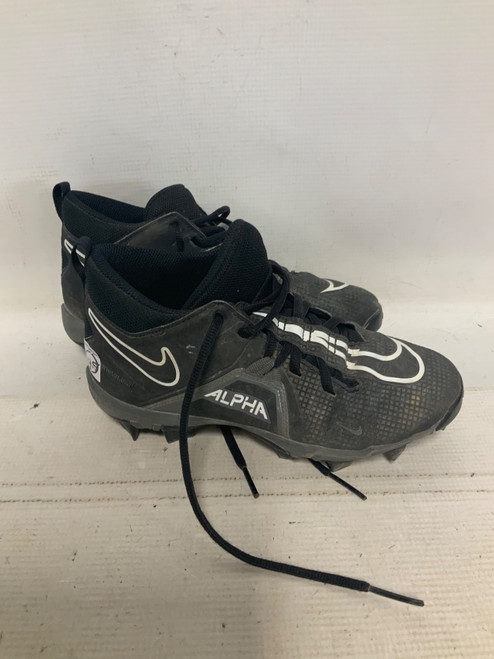 Vist Large View of Product Image Which is Used Nike ALPHA BB/SB Cleats Black Junior 04.5
