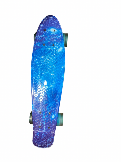 Vist Large View of Product Image Which is Used Complete Skateboard Royal Blue Regular