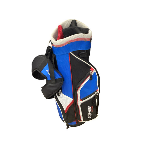 Vist Large View of Product Image Which is Used Top Flite JUNIOR STAND BAG Jr Stand Bag Navy Blue