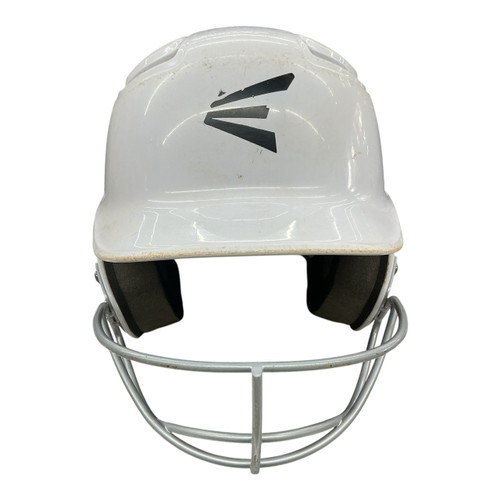 Vist Large View of Product Image Which is Used Easton ALPHA Batting Helmet w/Mask White S/M