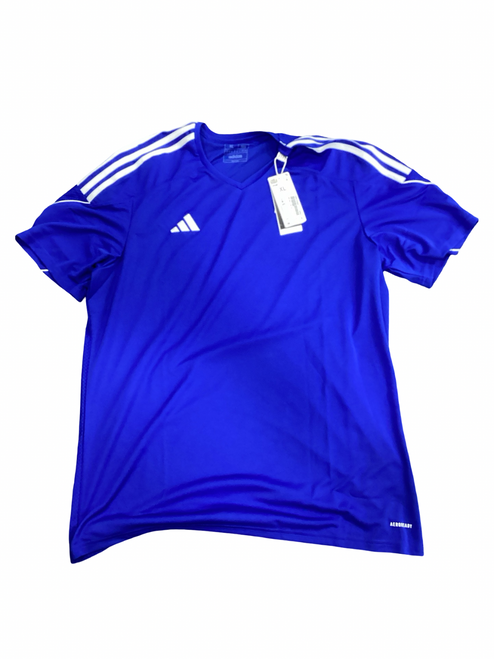 Vist Large View of Product Image Which is Used Adidas JERSEY Soccer Top Adt Royal Blue XL