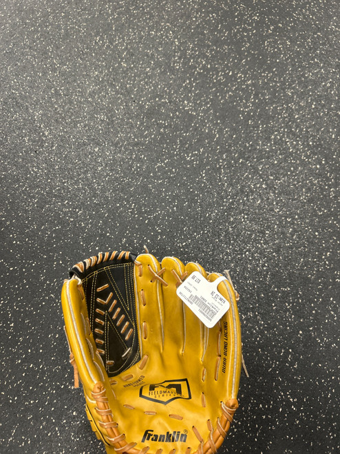 Vist Large View of Product Image Which is Used Franklin 22601 BB/SB Glove RH Throw Brown 13"