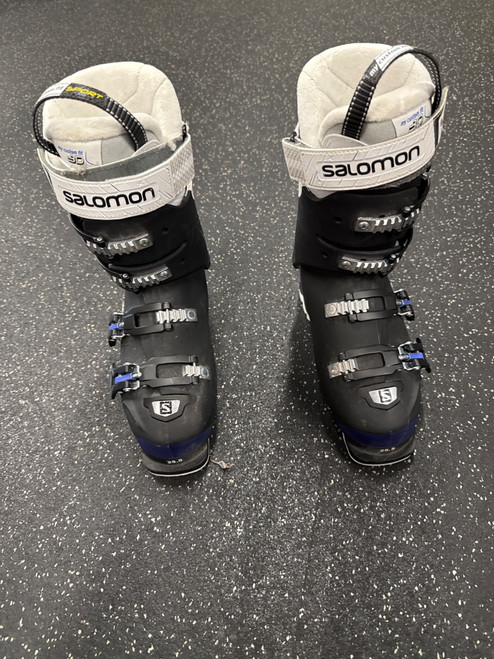 Vist Large View of Product Image Which is Used Salomon X-PRO 70W Womens DH Ski Boot Black 255 MP - M07.5 - W08.5