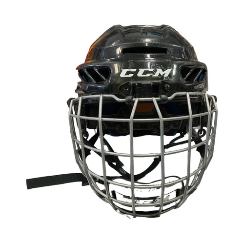 Vist Large View of Product Image Which is Used, CCM FL3DS Helmet Cage Combo, Black, SM
