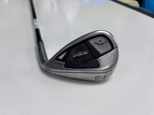Vist Large View of Product Image Which is Used Callaway ROGUW ST MAX WEDGE Golf Wedge Mens RH Sand Wedge