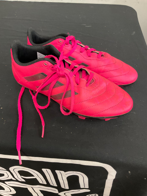 Vist Large View of Product Image Which is Used Adidas MESSI F50 SZ6.5 Soccer Cleats Pink Senior 6.5