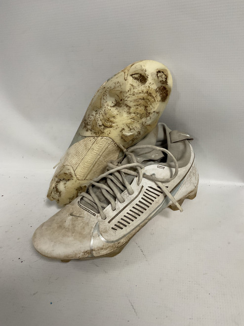 Vist Large View of Product Image Which is Used Nike VAPOR EDGE PRO 360 2 Adult FB Cleats White Senior 9.5