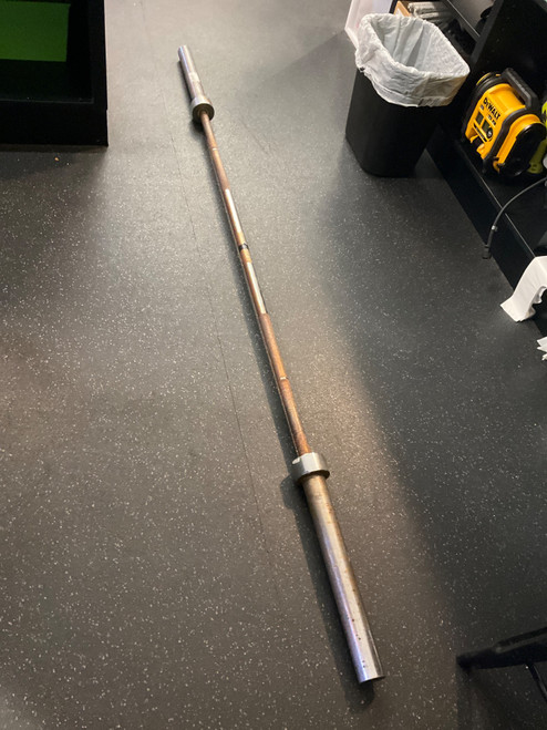 Vist Large View of Product Image Which is Used Olympic Bar Machined 7Ft