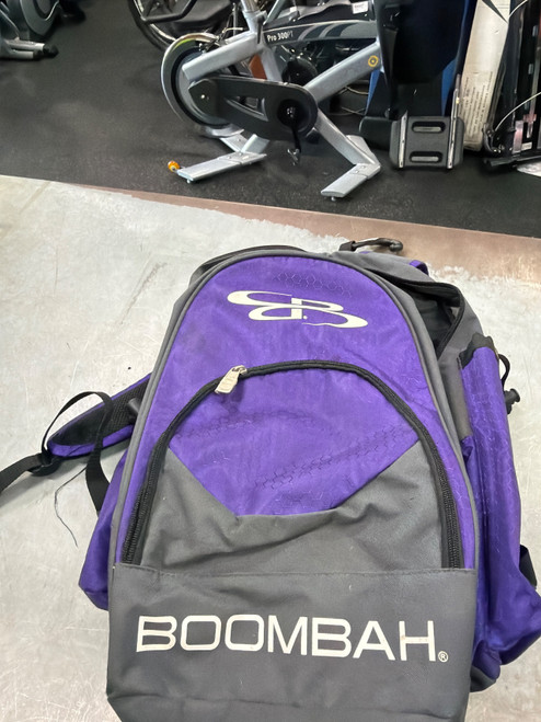 Vist Large View of Product Image Which is Used BoomBah BASEBALL BACKPACK BB/SB Player Backpack Purple