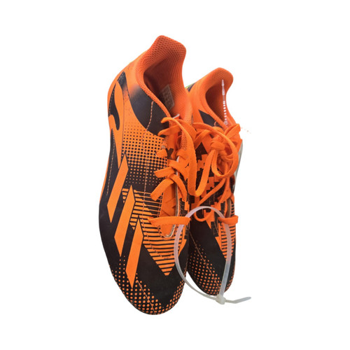 Vist Large View of Product Image Which is Used Adidas SOCCER CLEAT SZ 4 Soccer Cleats Orange Junior 04