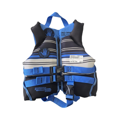 Vist Large View of Product Image Which is Used Body Glove Child PFD Royal Blue Child 30-50