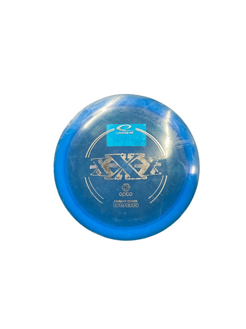 Vist Large View of Product Image Which is Used Latitude 64 LATITUDE 64 XXX OPTO FAIRWAY DRIVER Disc Golf Driver Royal Blue
