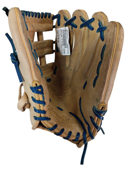Vist Large View of Product Image Which is Used Rawlings CG ELITE BB/SB Glove RH Throw Beige 11 3/4"