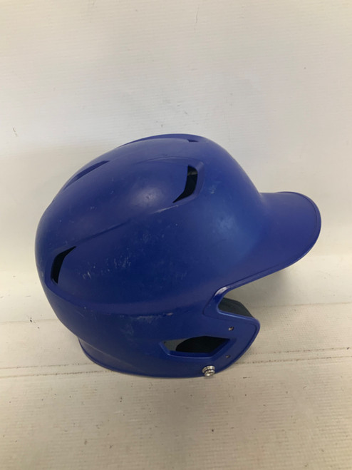 Vist Large View of Product Image Which is Used Easton BLUE Batting Helmet No Mask Royal Blue MD