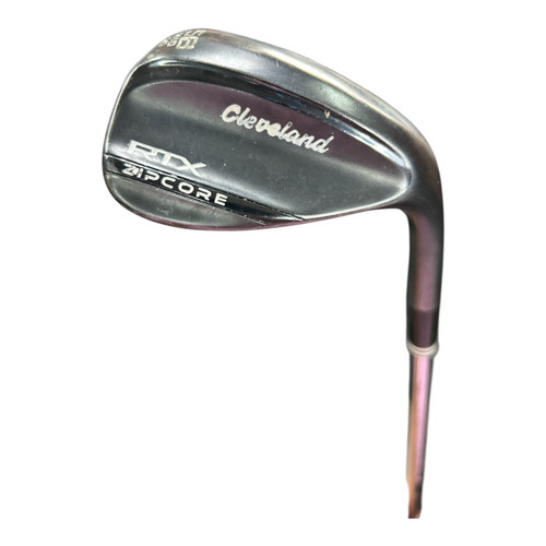 Vist Large View of Product Image Which is Used Cleveland RTX ZIPCORE Golf Wedge Mens RH 58 Degree