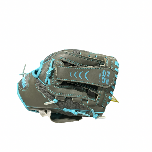 Vist Large View of Product Image Which is Used Franklin SHOCK-SORB BB/SB Glove RH Throw Grey 10 1/2"