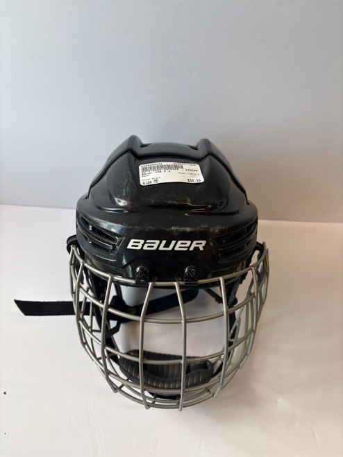 Vist Large View of Product Image Which is Used Bauer IMS 5.0 Helmet Cage Combo Black MD