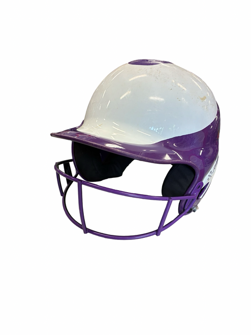 Vist Large View of Product Image Which is Used RIP-IT RIP IT HELMET Batting Helmet w/Mask Purple SM