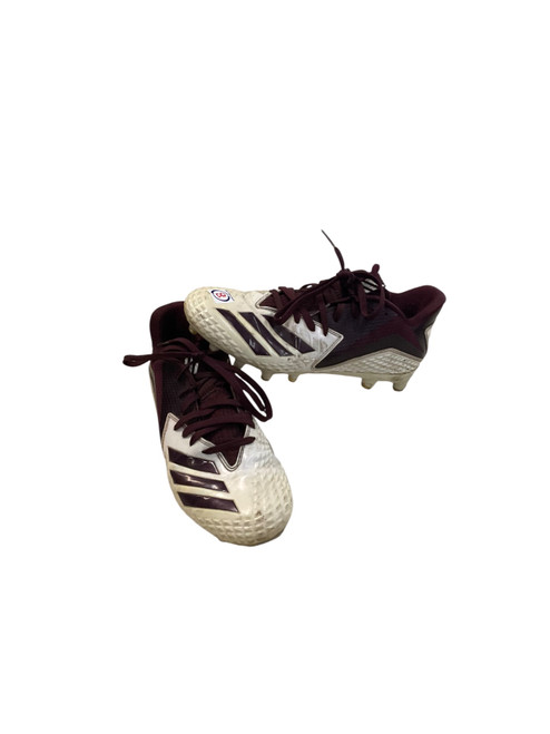 Vist Large View of Product Image Which is Used Adidas Adult FB Cleats Maroon Senior 8