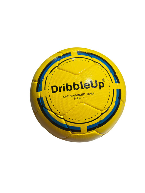 Vist Large View of Product Image Which is Used DRIBBLEUP All Size Soccer Ball Yellow 4