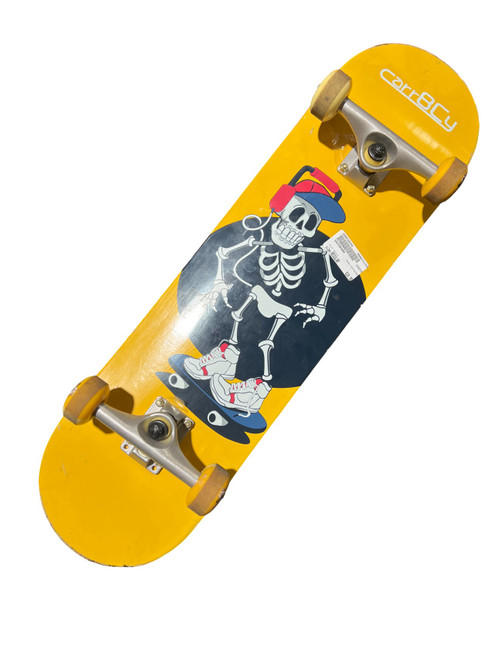 Vist Large View of Product Image Which is Used SKATEBOARD Complete Skateboard Yellow Regular