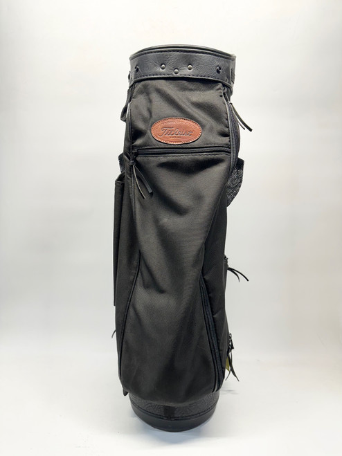 Vist Large View of Product Image Which is Used Titleist Mens Cart Bag Black