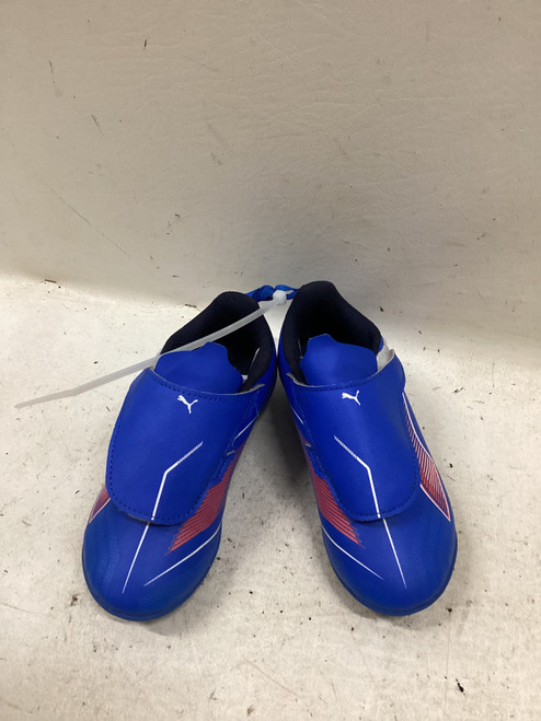 Vist Large View of Product Image Which is Used Puma Soccer Cleats Royal Blue Youth 11.0