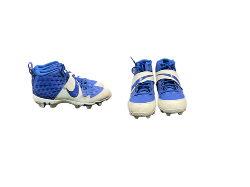 Vist Large View of Product Image Which is Used Nike ZOOM TROUT 6 BB/SB Cleats Royal Blue And White Senior 12