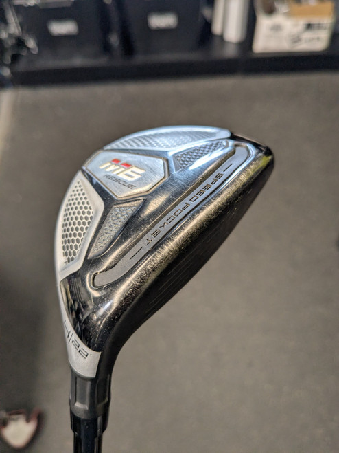 Vist Large View of Product Image Which is Used Taylormade M6 RESCUE Mens Hybrid Club RH 4 Hybrid