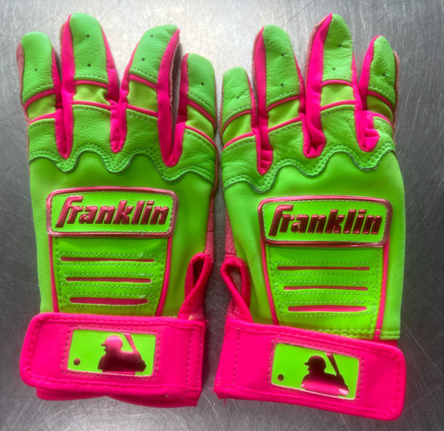 Vist Large View of Product Image Which is Used Franklin BB/SB Batting Gloves None SM