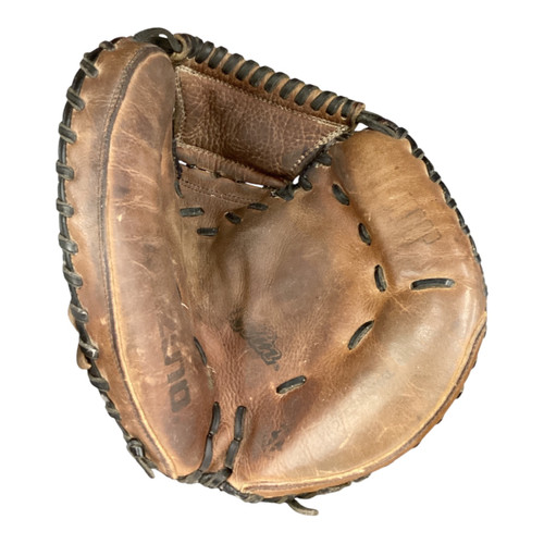 Vist Large View of Product Image Which is Used Mizuno PRO SCOOP BB/SB Catchers RH Throw Brown 32"