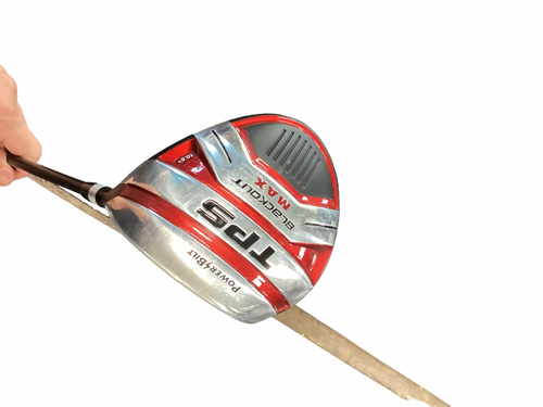 Vist Large View of Product Image Which is Used Powerbilt TPS BLACKOUT MAX Mens Driver RH 10.5 Degree