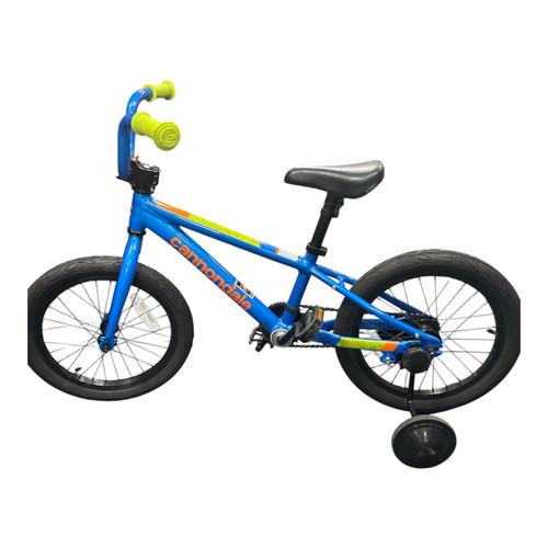 Vist Large View of Product Image Which is Used Cannondale KIDS BET Training Wheel Bike Boys Royal Blue 18"
