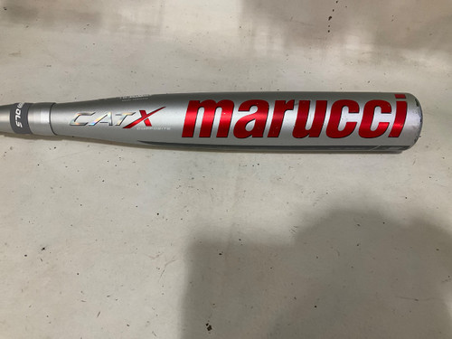 Vist Large View of Product Image Which is Used Marucci CAT X \COMPOSITE BB/SB USSSA 2 3/4 Bat 32"