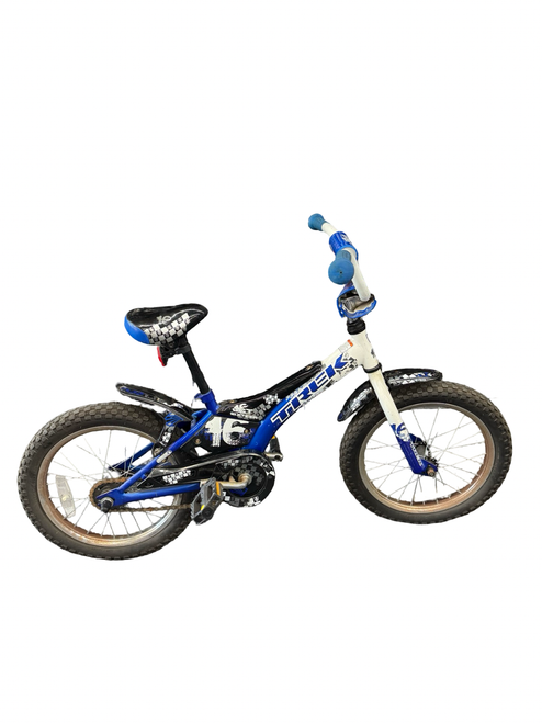 Vist Large View of Product Image Which is Used Trek JET 16 Mountain Bike Boys Royal Blue 16"