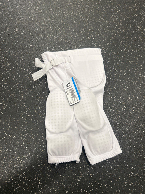 Vist Large View of Product Image Which is Used Champro INTEGRATED Youth FB Integrated Pants White XXS