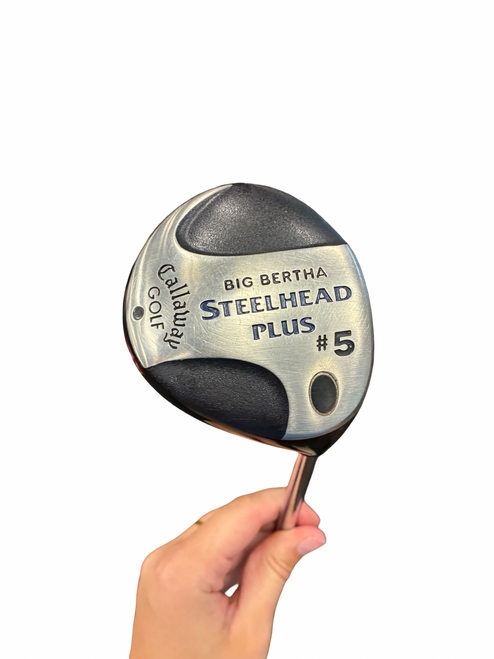 Vist Large View of Product Image Which is Used Callaway BIG BERTHA STEELHEAD PLUS Mens Fairway Wood RH 5 Wood